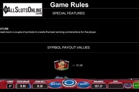 Game Rules. Jack's Ride from Wazdan