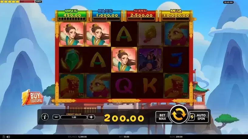 Jade Blade XtraSplit slot screenshot 2