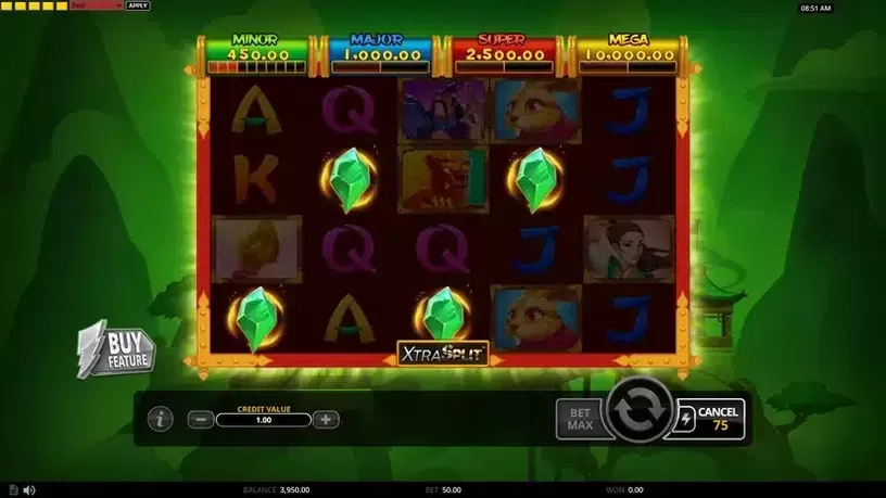 Jade Blade XtraSplit slot screenshot 4