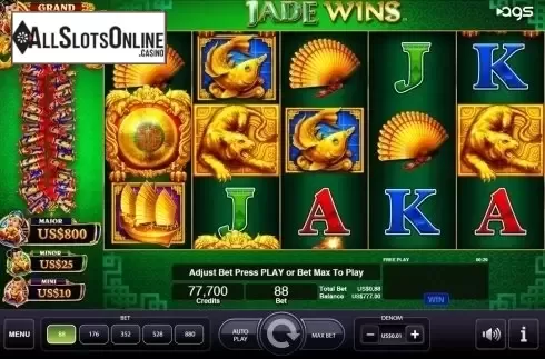 Reel Screen. Jade Wins from AGS