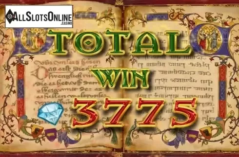 Win Screen 3. Knights Heart from EGT