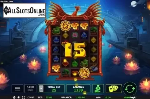 Win Screen 3. Legend Rising from StakeLogic