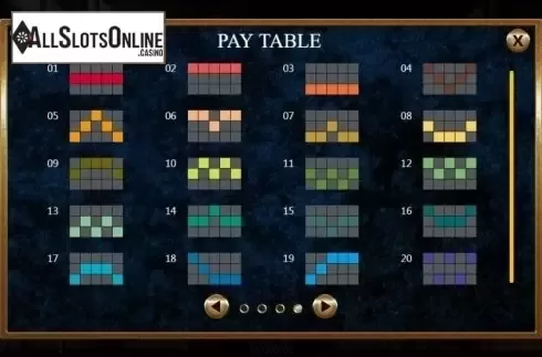 Lines. Legend of the Dragon from XIN Gaming