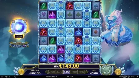Legend of the Ice Dragon slot screenshot 5