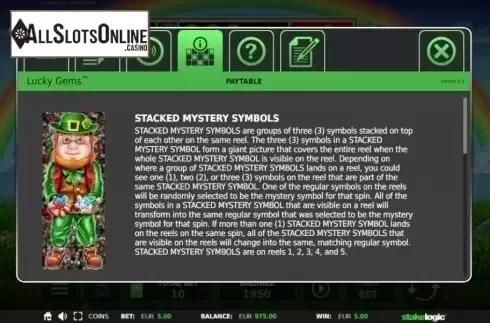 Feature. Lucky Gems Deluxe (StakeLogic) from StakeLogic