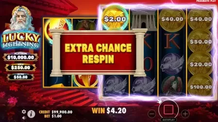 Lucky Lightning slot screenshot 5