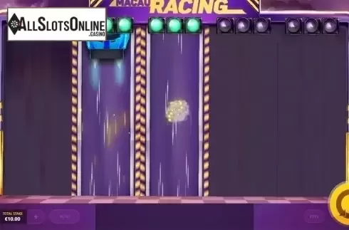 Reels animation screen. Macau Racing from Red Tiger
