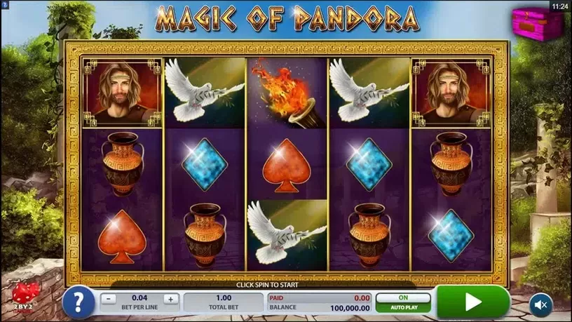Magic Of Pandora slot screenshot 1