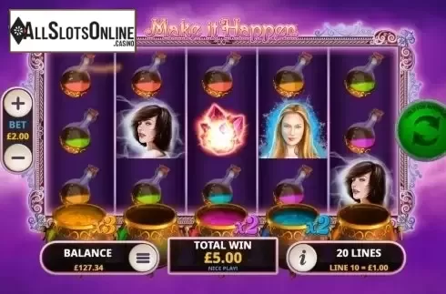 Win Screen 3. Make It Happen from Playtech