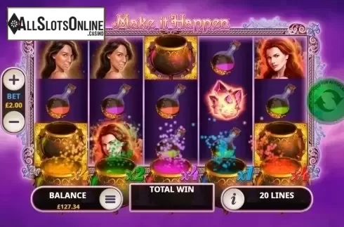 Win Screen 7. Make It Happen from Playtech