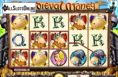 Win presentation. Medieval Money from IGT