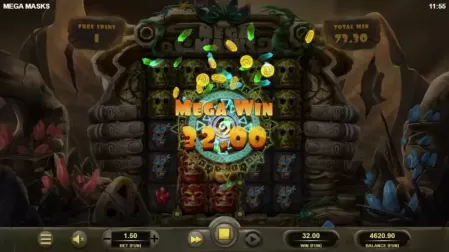 Mega Masks slot screenshot 5
