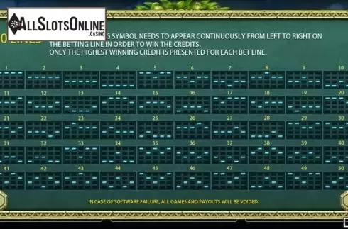 Paytable screen 3. Oh My Rich Deer from Iconic Gaming