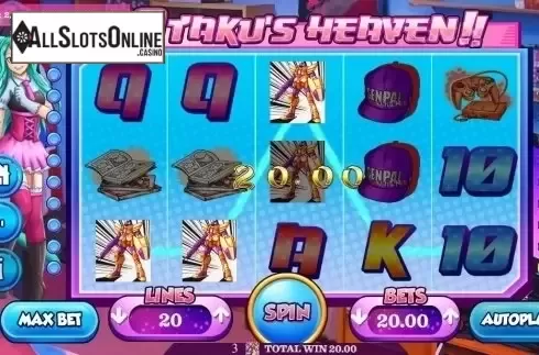 Win Screen. Otaku's Heaven from Vela Gaming
