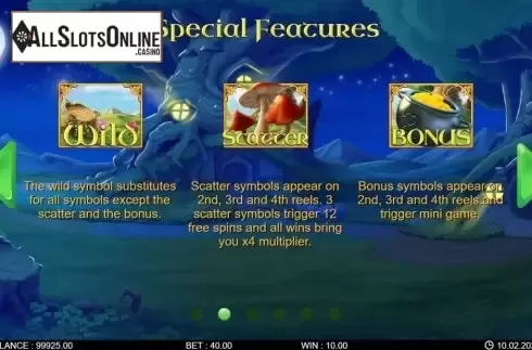 Feature screen 1. Patric’s Riches from 7mojos