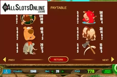 Symbols. Prehistoric Story from Belatra Games