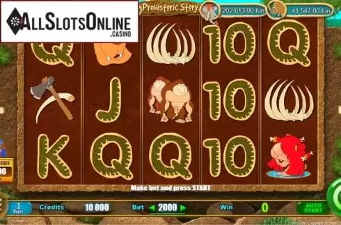 Reel Screen. Prehistoric Story from Belatra Games