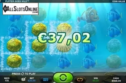 Win screen 1. Puffer Goes WIld from Plank Gaming