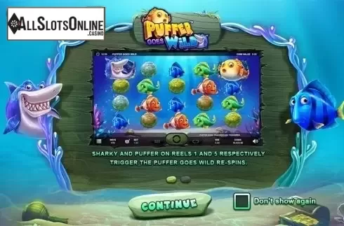 Intro screen 1. Puffer Goes WIld from Plank Gaming