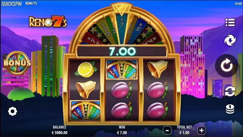 Reno 7s slot screenshot 2