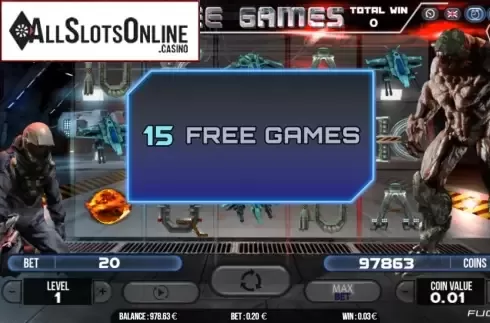 Won free spins. Revenge of Cyborgs from Fugaso