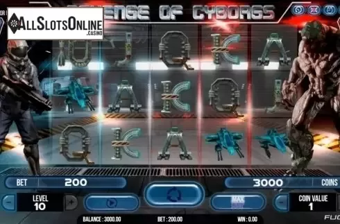 Main game. Revenge of Cyborgs from Fugaso
