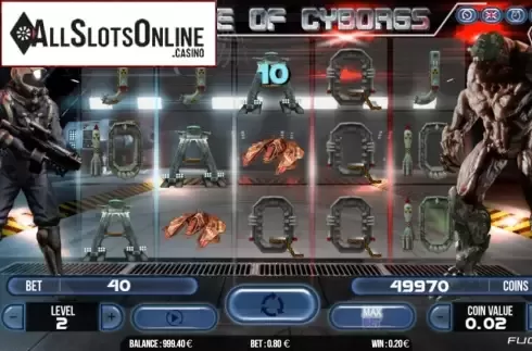 Win. Revenge of Cyborgs from Fugaso