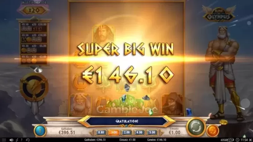 Rise Of Olympus slot screenshot 5