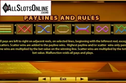 Screen6. Rise of Ra from EGT