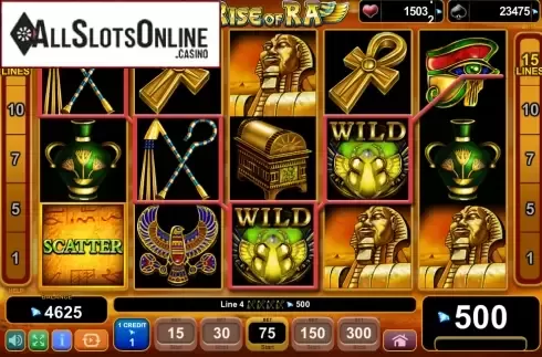 Screen8. Rise of Ra from EGT