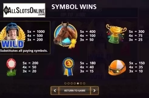 Screen2. Ruby Walsh Champion's Gold from Cayetano Gaming