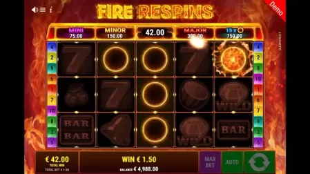 Sevens Fire slot screenshot 3