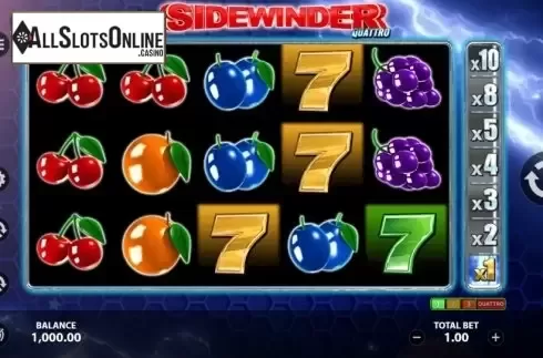 Reel Screen. Sidewinder (StakeLogic) from StakeLogic