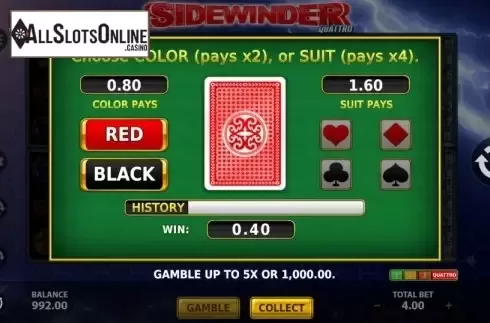Risk Game. Sidewinder (StakeLogic) from StakeLogic