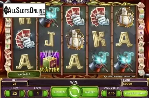 Screen4. Simsalabim from NetEnt