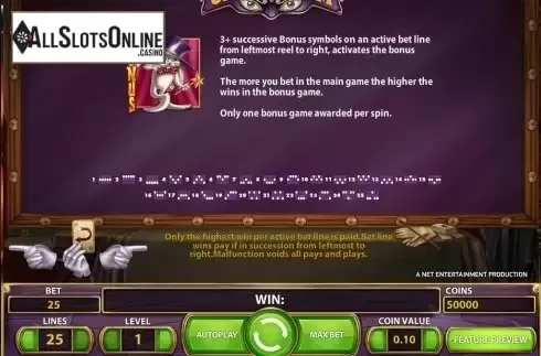 Screen7. Simsalabim from NetEnt