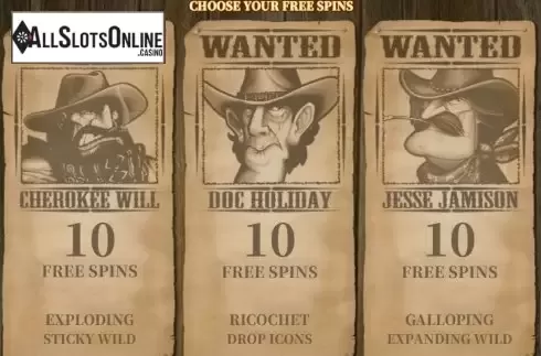 Free Spins. Smoking Gun from Rival Gaming