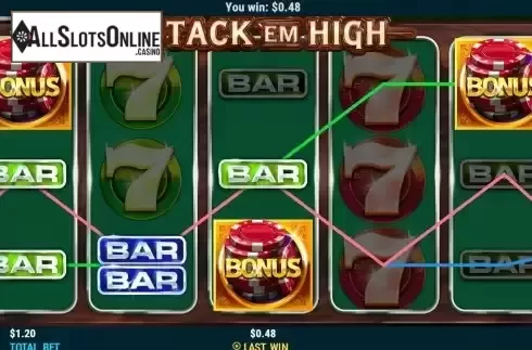 Bonus Game screen