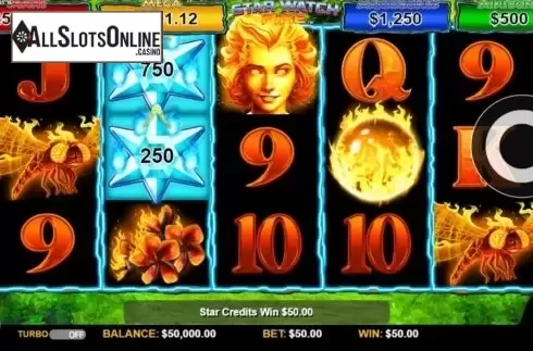 Win Screen 1. Star Watch Fire from Konami
