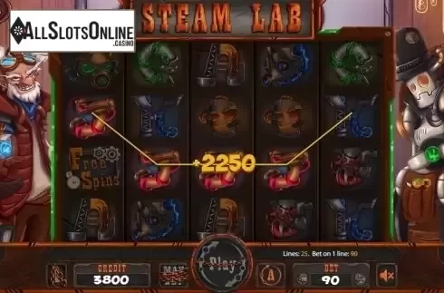 Game workflow 2. Steam lab from X Card