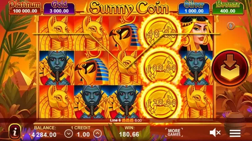 Sunny Coin: Hold The Spin slot screenshot 5