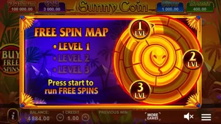 Sunny Coin: Hold The Spin slot screenshot 3