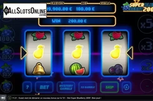 Win Screen. Super Blueberry 2020 from GAMING1