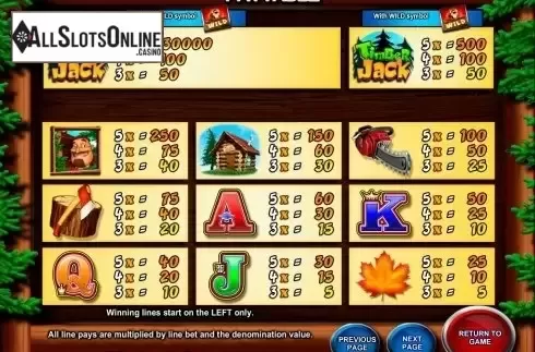 Screen2. Timber Jack from Bluberi