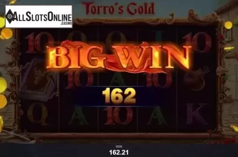 Big Win. Torro's Gold from Pariplay