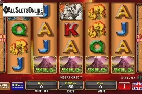 Reel Screen. Volcano Wealth from EGT