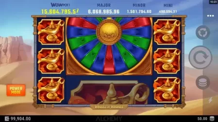 Wheel Of Wishes slot screenshot 2