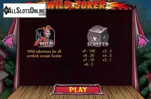 Special symbols screen