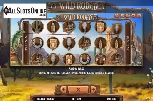 Random Wilds. Wild Rodeo (Fugaso) from Fugaso