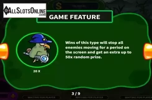 Game Features screen 3